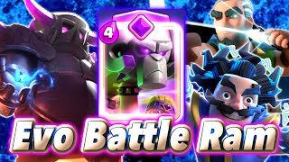 Come back Classic PEKKA BRIDGE SPAM with Evo Battle Ram😍Clash Royale [upl. by Ellimahs457]