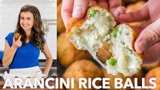 How To Make Arancini Rice Balls  Italian Classic Recipe [upl. by Sima]