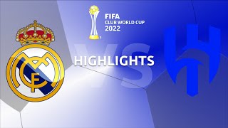 Highlights Real Madrid v Al Hilal  FIFA Club World Cup final [upl. by Aneladgam]