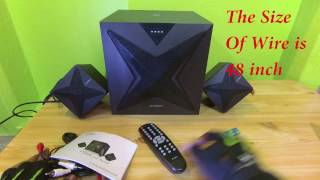 F and D F550X 21 Home Theatre Sound Test by AKS [upl. by Yevrah]