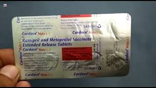 Cardace Meto 25 Tablet  Ramipril and Metoprolol Succinate Tablets  Cardace Meto 25mg Tablet Uses [upl. by Rodmur]