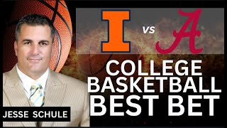 Illinois vs Alabama Picks Predictions and Best Bets  College Basketball Bets 112024 [upl. by Kubetz]