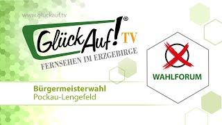 Forum zur Bürgermeisterwahl in PockauLengefeld [upl. by Bobbee164]