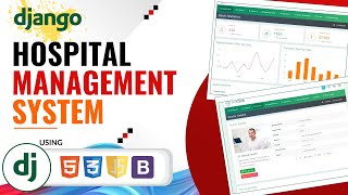 Hospital Management System using Django  Django Project Demo  Python Django  Mobile Responsive [upl. by Yentterb902]