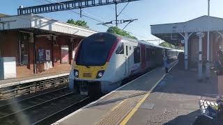 Crossrail Elizabeth Line first train Shenfield to Heathrow 21 May 2023 [upl. by Enitnelav575]