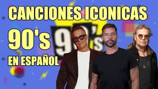 100 CANCIONES ICONICAS DE LOS 90s EN ESPAÑOL [upl. by Penn]