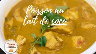 Poisson au lait de coco  curry de poisson au lait de coco [upl. by Boothman4]