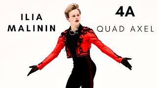 Ilia MALININ QUAD AXEL 4A [upl. by Glynda]