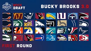 2024 FULL First Round Mock Draft Bucky Brooks 30 [upl. by Chadd740]