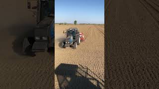 Valtra Valmet 6400 seeding cotton with Garpardo MTR [upl. by Notlim]