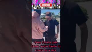 Caught on Camera Diddys Suspicious PatDown on Bieber  Whats He Hidingquot [upl. by Moorefield]