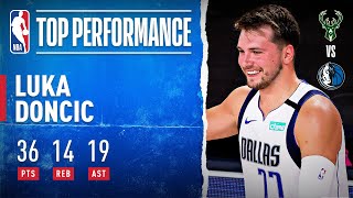 Luka Doncic Drops His NBALeading 17th TripleDouble [upl. by Eihs]