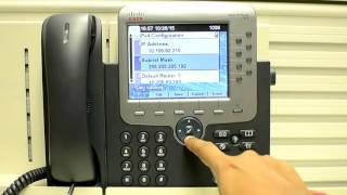 How to change Network Configuration manually on 7975 phone [upl. by Evered660]