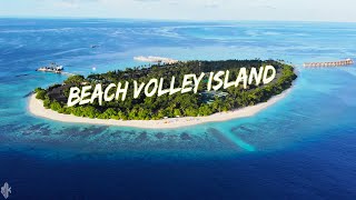 Beach Volleyball Island  Maldives Vlog [upl. by Yehudit]