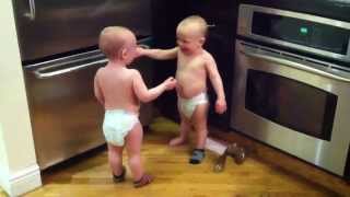 Talking Twin Babies  PART 2  OFFICIAL VIDEO [upl. by Ime391]