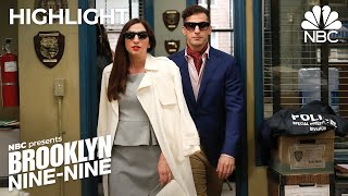 Jake amp Gina Go Undercover to Infiltrate the Manhattan Club  Brooklyn NineNine Episode Highlight [upl. by Chassin213]