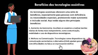 trabalho sobre inclusão digital e tecnologia assistivas [upl. by Akeirahs]