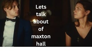 So lets talk about of Maxton hall season 1 [upl. by Orman]