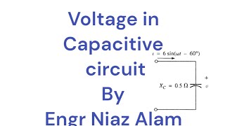 voltage in capacitive circuit capacitor in a circuitelectrical wiringelectrical engineeringtrick [upl. by Gievlos]