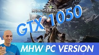 MONSTER HUNTER WORLD PC Performance GTX 1050 UPDATE NEWS   GeForce 39882 Driver [upl. by Haig]