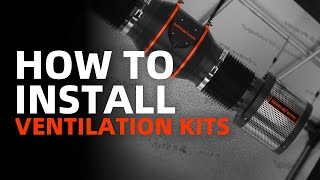 How to Install Ventilation Kits  Spider Farmer  Inline Fan and Carbon Filter [upl. by Elletse]