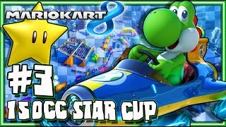 Mario Kart 8 Wii U  1440p Part 3  150CC Star Cup [upl. by Nitsuj]