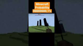 Minecraft Probability 000000001 Shorts [upl. by Haron414]