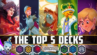 The BEST META Decks In Lorcana Rise of the Floodborn [upl. by Valene412]