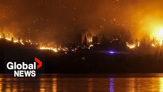 BC wildfires How did the Kelowna fire spread so quickly [upl. by Yentiw470]