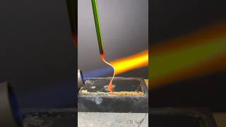 Molten Glass Vs Liquid Pewter [upl. by Marsh]