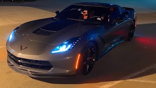 Corvette C7 Stingray Cold Start [upl. by Nnael233]