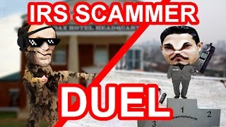 IRS Scammer Death Threats  The Hoax Hotel [upl. by Napoleon591]