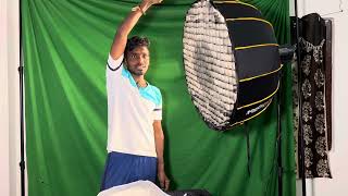 Digitek 85cm Softbox Unboxing and Review In Telugu  Digitek DCL 150 WBC Light [upl. by Paske]