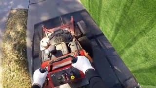 GoPro  POV Lawn Mowing  Snapper Pro SW25 amp Proslide XT [upl. by Ebert413]