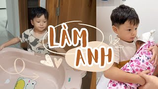 Những Ngày Đầu Bơ Tập Làm Anh 👨‍👩‍👧‍👦Món Quà Nào Thích Hợp Nhất Cho Bà Bầu ❤️TrinhPham Family [upl. by Ultima983]