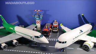 The New 2023 LEGO City Passenger Airplane 60367 [upl. by Dlorag]