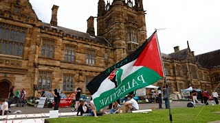 ‘Chanting antisemitic slogans pays off’ Sydney University caves to student activists [upl. by Emelda]