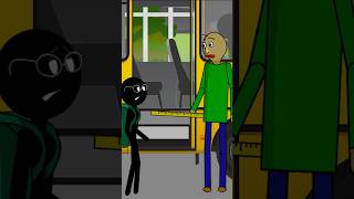 STICKMAN BALDI STICKMAN BALDI Baldi Basics Horror game [upl. by Meeka569]