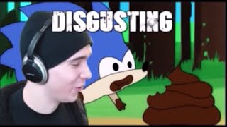 Charmx Reupload DISGUSTING  Reacting to SCIENTIFICALLY ACCURATE SONIC THE HEDGEHOG [upl. by Francine653]