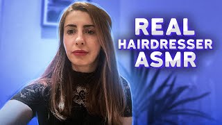 ASMR  Relaxing amp Gentle Haircut by REAL Hairdresser [upl. by Etnomal656]