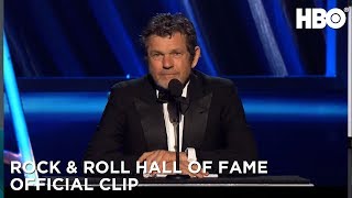 Rock and Roll Hall of Fame Jann Wenner 2013 Clip  HBO [upl. by Barb]