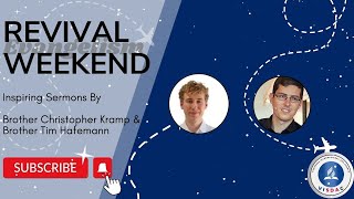 Revival Weekend quotA Task for the Kingsquot Br Christopher Kramp  26102024 [upl. by Anitrak]