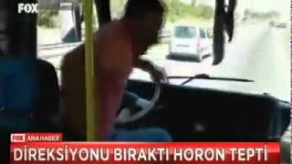 Horon Tepen Minibüs Şoförü  Direksiyonu Bıraktı [upl. by Vite341]