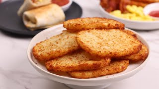 A Faster Way to Cook Frozen Hash Brown Patties [upl. by Annasus]