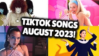 Top Trending Songs on TikTok  AUGUST 2023 [upl. by Nagaem]