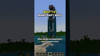 best minecraft seeds for survival 121 minecraft pe seeds 🤯 [upl. by Lynus366]