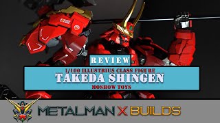 1100 Moshow Takeda Shingen Figure Review [upl. by Nolrah51]