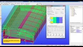 Automatic meteorological load generation in ConSteel 9 [upl. by Ahsikit]