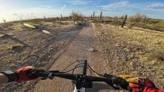 White Tank Mountain Regional Park  Sonoran Loop Competitive Track [upl. by Jahncke409]