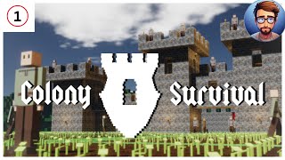 Building Our First Colony in a Voxel World  Colony Survival 2024 Lets Play 1 [upl. by Araik]